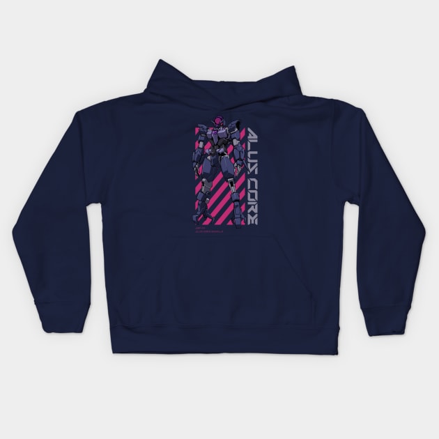 Alus Core Gundam Kids Hoodie by Shapwac12